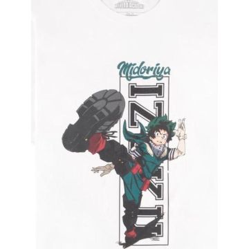 Difuzed My Hero Academia Izuku Midoriya T-Shirt Wit-Maat XL (Diversen) Nieuw