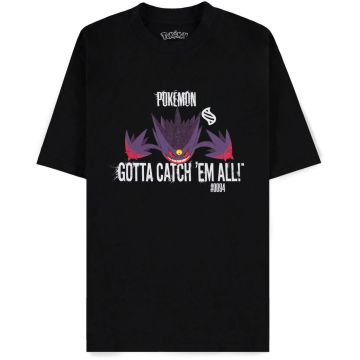 Difuzed Pokémon Gotta Catch 'Em All (Mega Gengar #94) T-Shirt-Maat M (Diversen) Nieuw