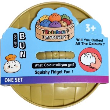 Noessa Squishy Toy Rainbow Mystery-One Set Dumpling 8.5CM Toy004-007 (Diversen) Nieuw