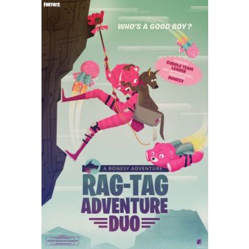 Hole in the Wall Fortnite Maxi Poster-Rag-Tag Adventure Duo (Diversen) Nieuw