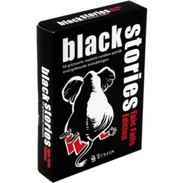 Tucker's Fun Factory Black Stories Card Game-Epic Fails (NL) (Diversen) Nieuw