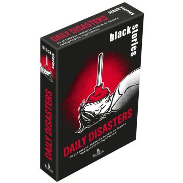 Tucker's Fun Factory Black Stories Card Game-Daily Disasters (NL) (Diversen) Nieuw