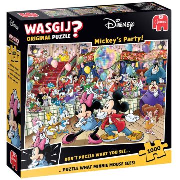 Jumbo Wasgij Disney Puzzel 1000 Pieces-Mickey's Party! (Diversen) Nieuw