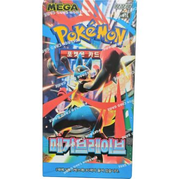 Pokémon TCG Mega Brave-Booster Box Koreaans (Diversen) Nieuw
