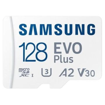 Samsung EVO Plus MicroSD 160 MB/s Incl. Adapter-128GB (Diversen) Gebruikt