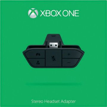 Microsoft Xbox One Stereo Headset Adapter-Zwart (Xbox One) Gebruikt