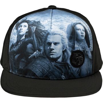 J!NX Netflix The Witcher Snapback Cap-End of the Journey (Diversen) Nieuw