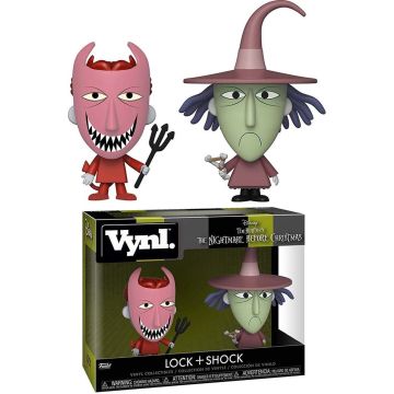 Funko Vynl The Nightmare Before Christmas 2-Pack-Lock & Shock (Diversen) Nieuw