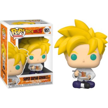 Funko POP! Animation Dragon Ball Z-SSJ Gohan with Noodles (Diversen) Nieuw