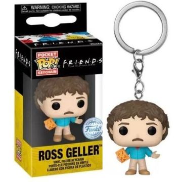 Funko Pocket POP! TV Friends Sleutelhanger-Ross Geller (Diversen) Nieuw