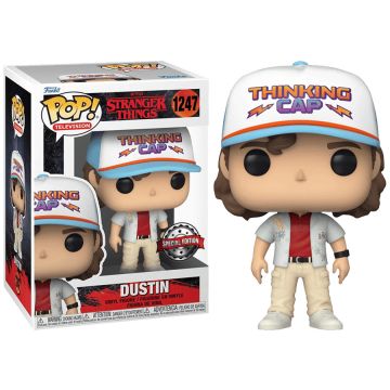 Funko POP! Vinyl TV Stranger Things S4-Dustin (Special Edition) (Diversen) Nieuw