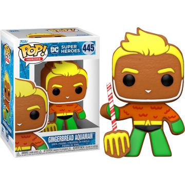 Funko POP! Vinyl Heroes DC Super Heroes-Gingerbread Aquaman (Diversen) Nieuw