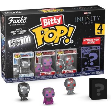 Funko Bitty Pop! Marvel The Infinity Saga 4-Pack-War Machine / Vision / Ultron / ? (Diversen) Nieuw