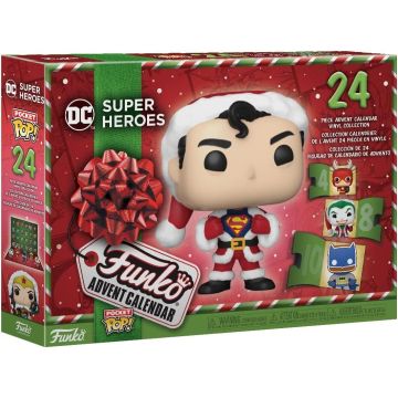 Funko Pocket POP! Advent Calendar 24 Days-DC Super Heroes (Diversen) Nieuw