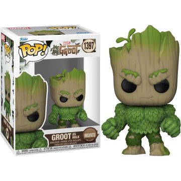 Funko POP! Marvel We Are Groot-Groot as Hulk (#1397) (Diversen) Nieuw