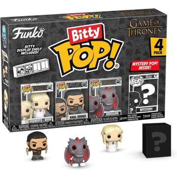 Funko Bitty Pop! Game of Thrones 4-Pack-Daenerys (Bride) / Khal Drogo / Drogon / ? (Diversen) Nieuw