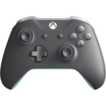 Xbox One S Wireless Controller-Grijs/Blauw (Xbox One) Gebruikt