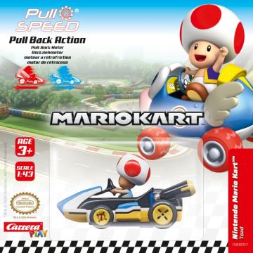 Carrera Mario Kart Auto Pull & Speed-Toad (Diversen) Nieuw