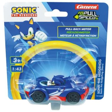 Carrera Sonic the Hedgehog Auto Pull & Speed-Sonic (Stars) (Diversen) Nieuw