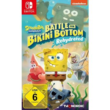 SpongeBob SquarePants Battle for Bikini Bottom Rehydrated-Duits (Switch) Gebruikt