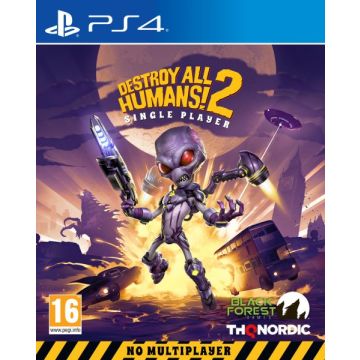 Destroy All Humans! 2-Single Player Edition (PlayStation 4) Nieuw
