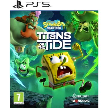 SpongeBob SquarePants Titans of the Tide-Standaard (PlayStation 5) Nieuw