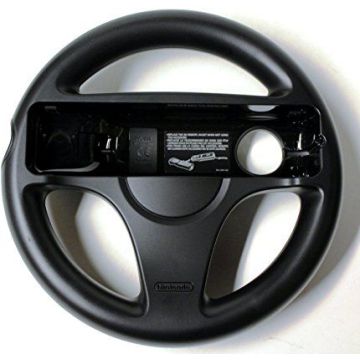 Nintendo Wii Wheel-Zwart (Wii) Gebruikt