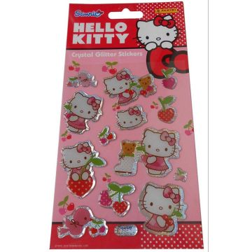 Panini Crystal Glitter Stickers-Hello Kitty (Diversen) Nieuw