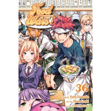 Viz Media Food Wars Shokugeki No Soma Paperback Manga Vol. 36-Standaard (Diversen) Nieuw