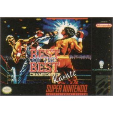 Best of the Best Championship Karate-Amerikaans (SNES) Gebruikt