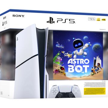 PlayStation 5 Slim-Disc Version Incl. Astro Bot (PlayStation 5) Nieuw