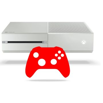 Xbox One 500GB-Wit Incl. Nieuwe Wired Merkloos Controller (Xbox One) Gebruikt