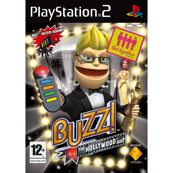 Buzz! The Hollywood Quiz-Standaard (PlayStation 2) Nieuw