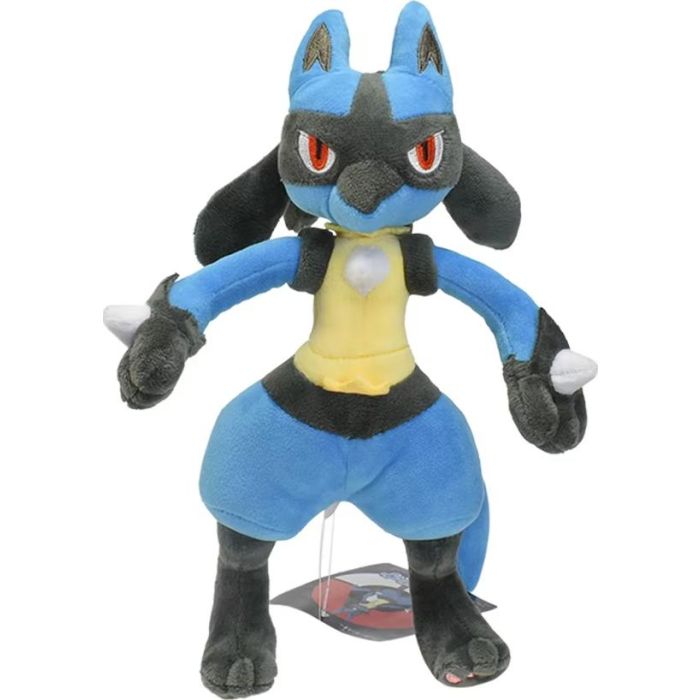 Merkloos Pokémon Pluche-Lucario 27CM (Diversen) Nieuw
