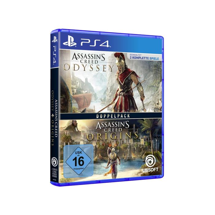 Assassin's Creed Odyssey & Origins-Double Pack Duits (PlayStation 4) Gebruikt