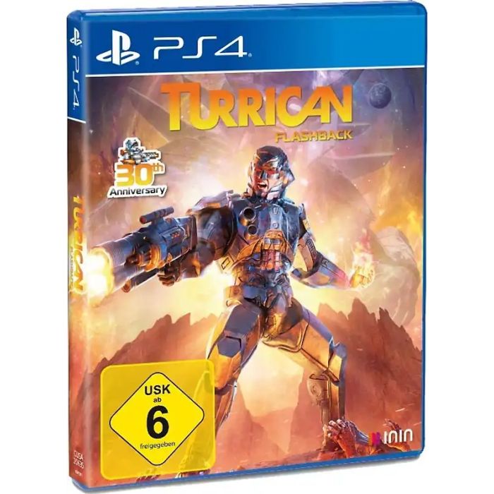 Turrican Flashback-Duits (PlayStation 4) Gebruikt