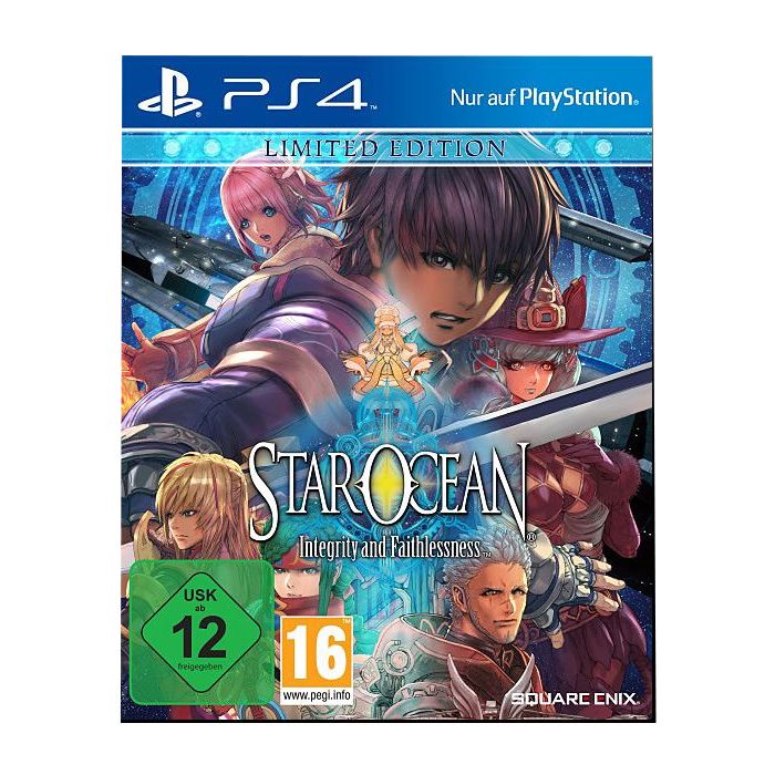 Star Ocean Integrity and Faithlessness-Limited Edition Duits (PlayStation 4) Gebruikt