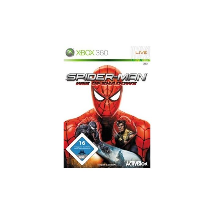 Spider-Man Web of Shadows-Duits (Xbox 360) Gebruikt