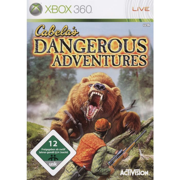 Cabela's Dangerous Adventures-Duits (Xbox 360) Gebruikt