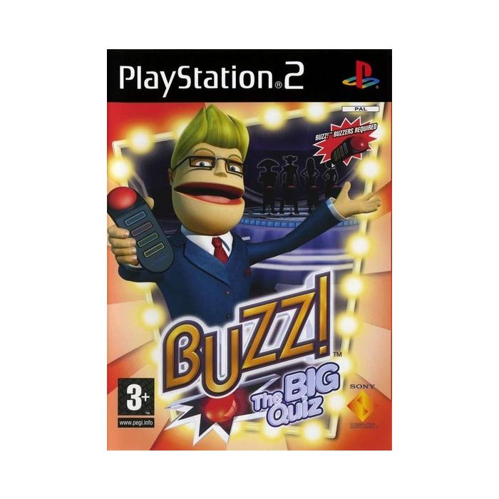 Buzz! The BIG Quiz-Standaard (PlayStation 2) Nieuw