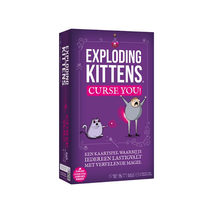 Exploding Kittens Curse You-NL (Diversen) Nieuw
