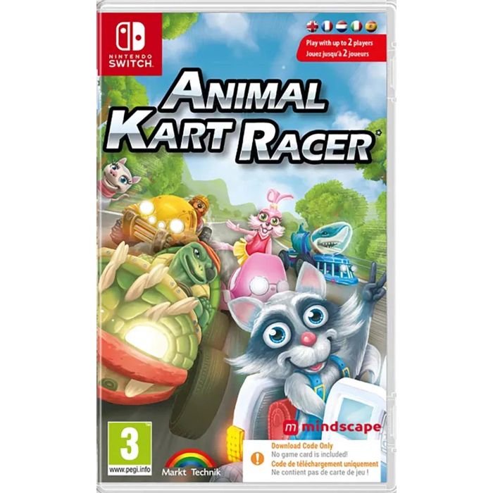 Animal Kart Racer-Code in a Box (Switch) Nieuw