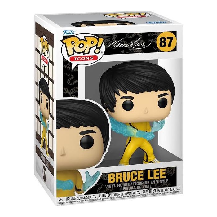 Funko POP! Icons Bruce Lee-Bruce Lee (#87) (Diversen) Nieuw