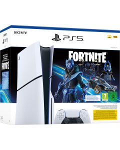 Sony PlayStation 5 Slim Pack-Disc Version Incl. Fortnite Cobalt Star (PlayStation 5) Nieuw