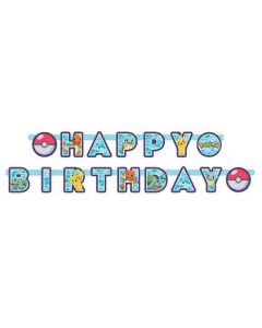 Pokemon Letterslinger Happy Birthday 2.2M-Standaard (Diversen) Nieuw