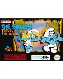 The Smurfs Travel the World-Standaard (SNES) Gebruikt