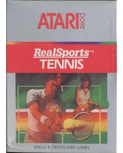 RealSports Tennis-Standaard (Atari 2600) Gebruikt