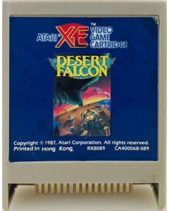 Desert Falcon-Kale Cassette (Atari XE) Gebruikt