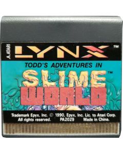 Slime World-Kale Cassette (Atari Lynx) Gebruikt
