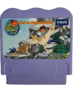 VTech V.Smile Go Diego Go! Red de Dierenfamilies-Kale Cassette (VTech V.Smile) Gebruikt